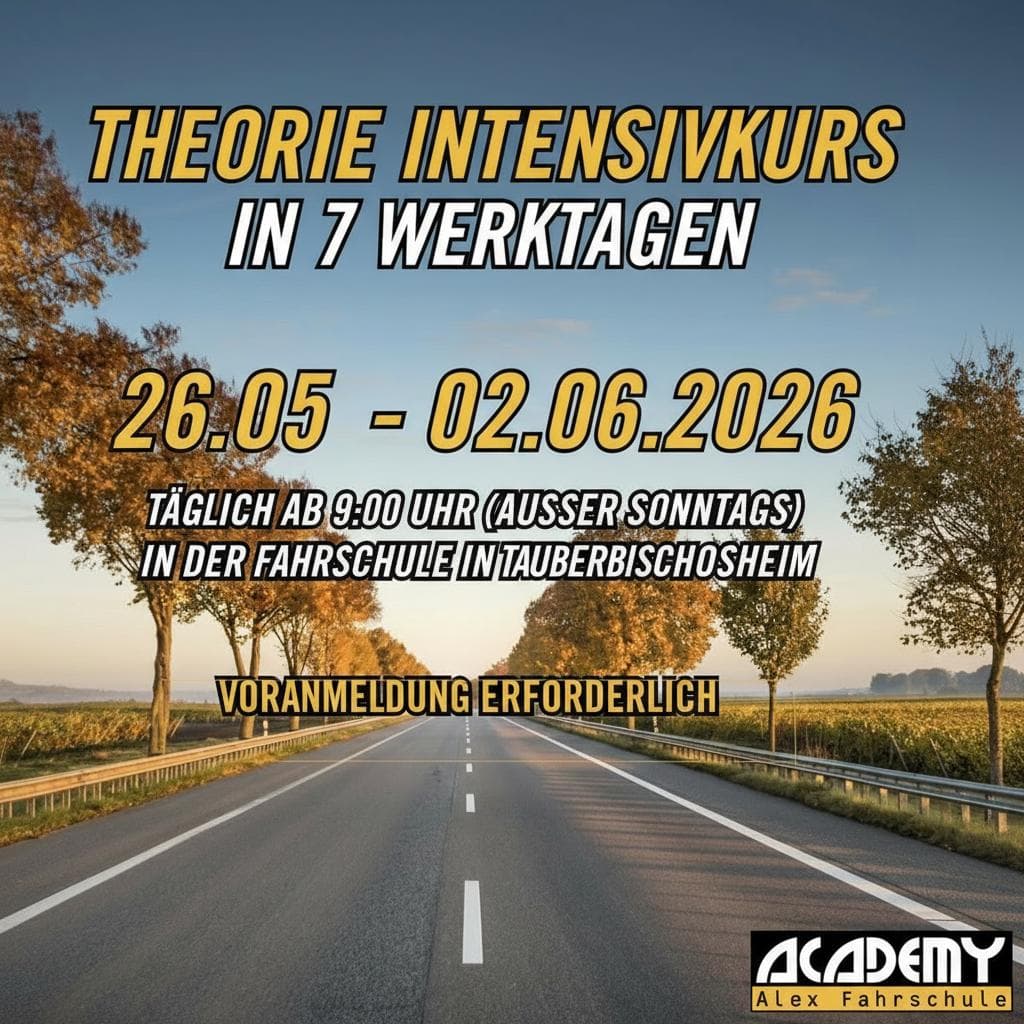 Intensivkurs Tauberbischofsheim