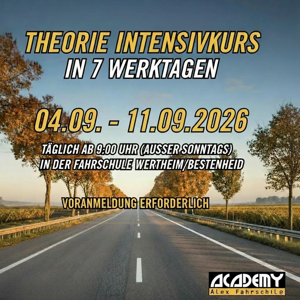 Intensivkurs Wertheim